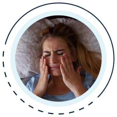 Bruxism: recognizing the causes, symptoms and treatment options 11 Girl with jaw pain