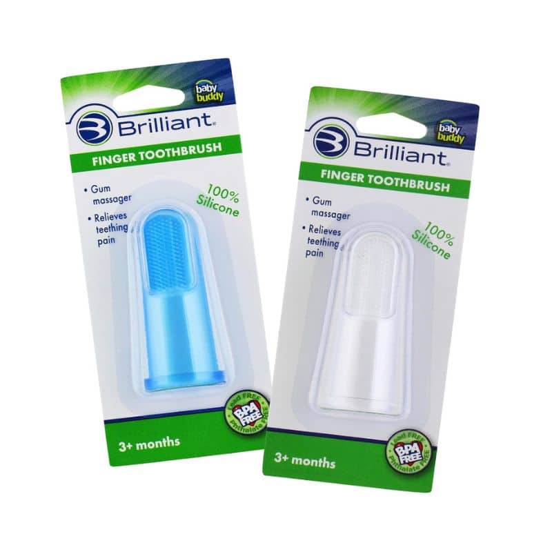 Finger toothbrush, gum, massager Release tooth pain, brilliant baby buddy