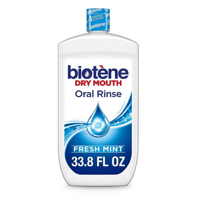 Biotene dry mouth, oral rinse Biotin fresh mint