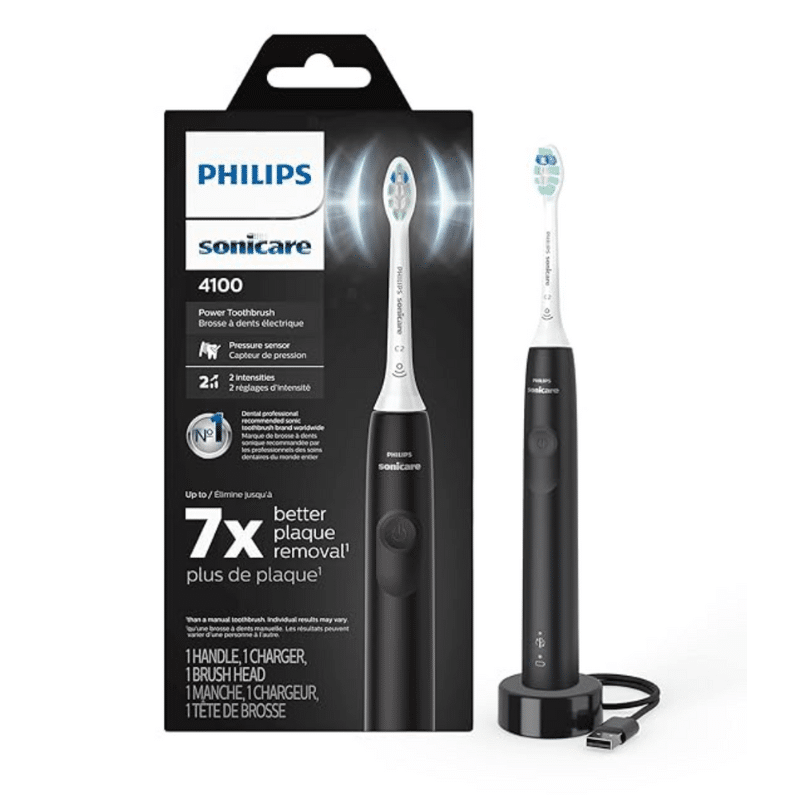 Philips sonicare 4100 power toothbrush Plaque removal near me, dentist