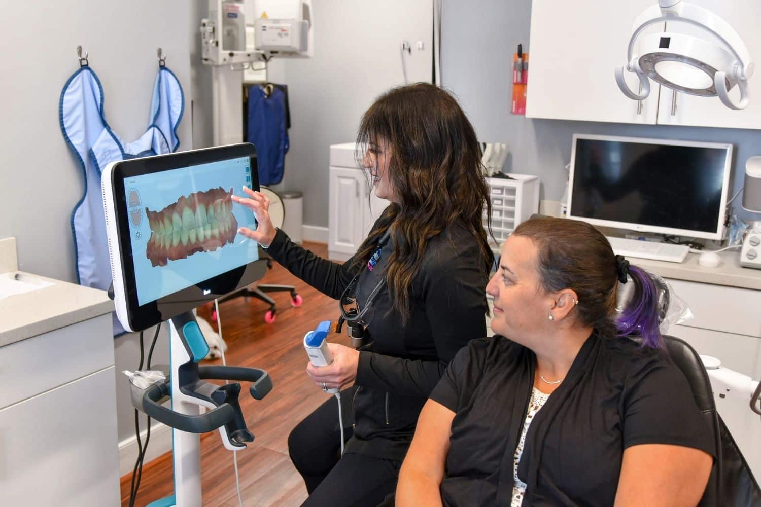 James-river-family-dentistry-guthrie-showing-itero-scan Testimonials